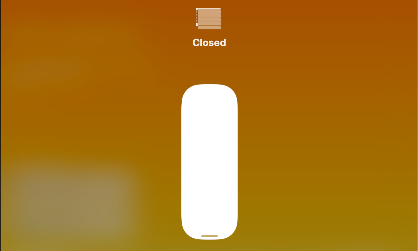 homekit blinds UI